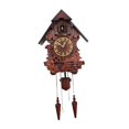 thumbnail image 3 of Mornei Wall Cuckoo Clock Decoration Gift Antique Decorative Vintage Pendulum Clock Wall A, 3 of 9