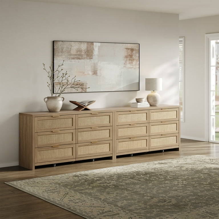 extra wide dresser Bryant Large - White Natural variations in wood color and grain make each piece one of a kind Best Wide Dressers, Tall Dressers,