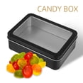 thumbnail image 3 of NUOLUX 4Ud Caja De Metal Resistente Con Transparente Para Snacks Y Objetos Personales, 3 of 6