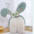 thumbnail image 1 of Orejeras de felpa plegables para mujer de invierno con forro de lana, orejeras frías y cálidas para estudiantes, anticongelantes y que calientan los oídos., 1 of 5