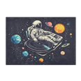 thumbnail image 7 of Yayeee Bath Rug for Bathroom Floor Non Slip Rectangle Fluffy Soft Absorbent Mat, 16"x24", Black Record, 7 of 7