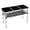 3ft-Black, variant on BAYUELSWU 3 FT Folding Camping Tables, That Fold Up Lightweight Adjustable Height Portable Pinic Table, Aluminum Patio Table for Indoor Outdoor Party, Picnic, Camp BBQ (Wooden Pattern)