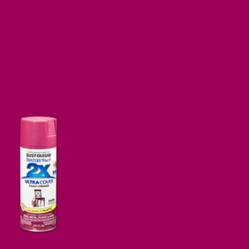 Painter's Touch Ultra Cover Satin Aerosol Paint 12oz-Magenta