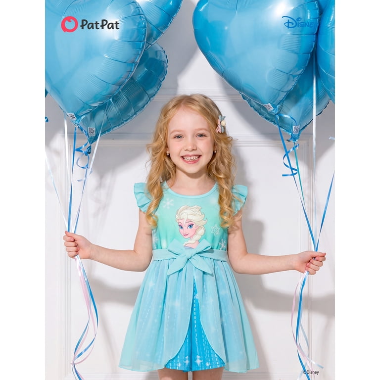 Disney, Girl Romper, Frozen Elsa Graphic, Summer Sizes 2-6T