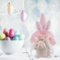 thumbnail image 2 of Qocolhg Easter Gnomes Plush Elf for Easter Decorations, Handmade Faceless Easter Bunny Gnomes Doll for Home Table Easter Decor Clearance Spring Gnomes Ornaments Cute Easter Gifts for Women Men, 2 of 8