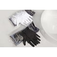 thumbnail image 6 of Black Cotton Gloves for Dry Hands and Eczema - Overnight Hand Moisturizing & Sleeping Lotion Spa Skin Repair for Women - 20 Medium Glove Liners by Beauty Care Wear Black, 6 of 7