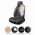 thumbnail image 3 of Car Seat Covers Full Set Fit for Toyota Corolla 2000-2026, Premium Faux Leather Seat Protectors, Breathable, Waterproof & Anti-Slip Full Wrapping Edge Seat Covers (Black&Red, Full Set), 3 of 7