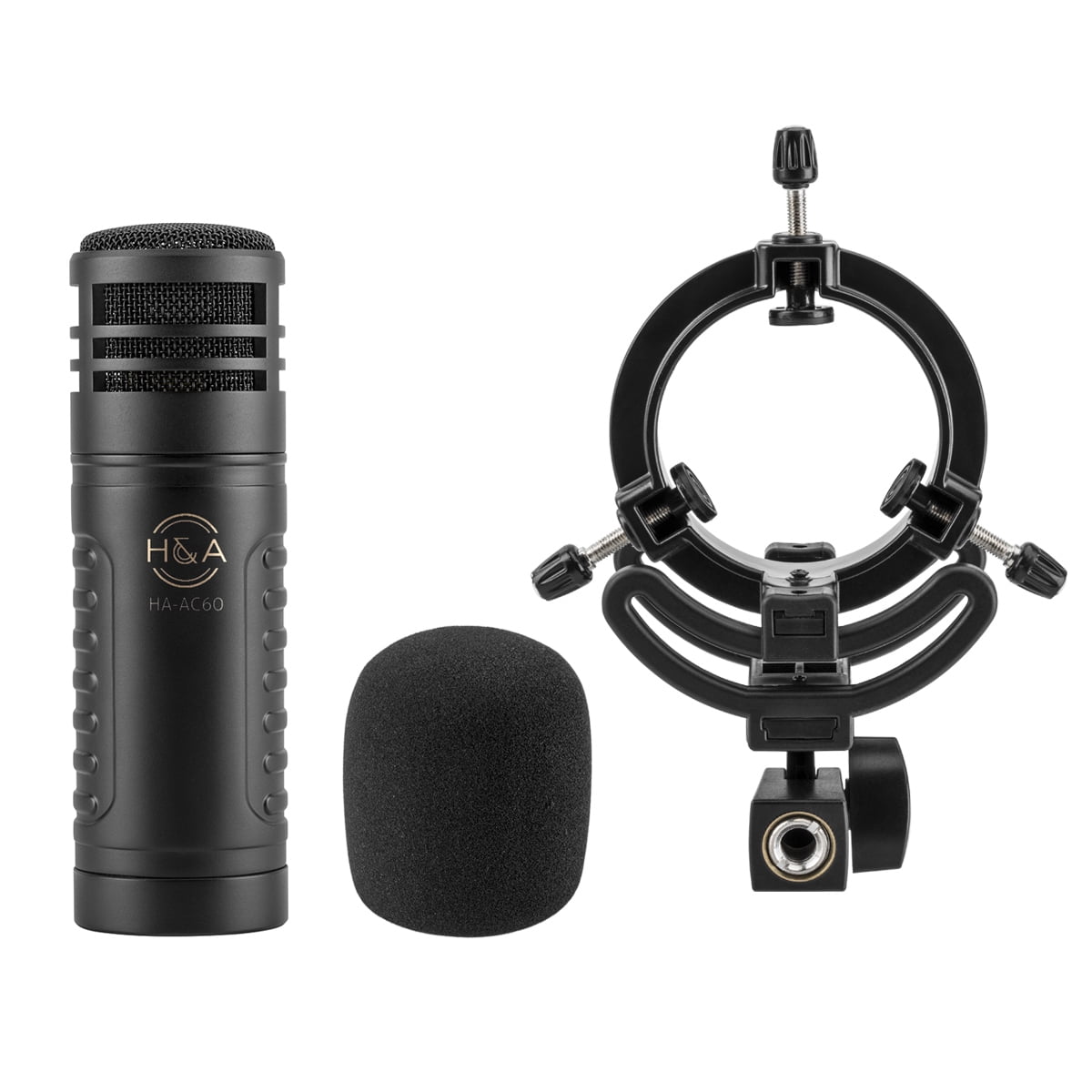 H&A AC60 Hypercardioid Dynamic Studio Broadcast Microphone
