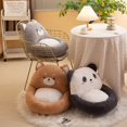 thumbnail image 2 of Cojín de asiento de felpa de 55CM con forma de elefante Shiba Inu Husky, cojín suave para silla, alfombrilla para el suelo, juguetes para niños y bebés zhangyuxiang LED, 2 of 2