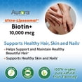 thumbnail image 2 of Suplemento de biotina ultraliposomal Aurora Nutrascience, 300 ml, 2 of 7