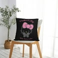 thumbnail image 6 of Hello Kitty Throw Pillow Cover Decoration Pillow Case Cushion for Home Sofa Couch 18"x18", 6 of 7