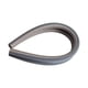 thumbnail image 1 of Protector inferior de puerta reutilizable, duradero, sin pegamento, resistente al agua, tope de corrientes de aire para puerta Gris, 1 of 3