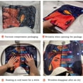 thumbnail image 7 of American African Shower Curtains Set, Romantic Black King and Queen Bathroom Sets with Shower Curtain, Toilet Lid Cover, Bath Mat, Waterproof Fabric Shower Curtains with Hooks for Home Decor, 7 of 7