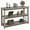 Grey, variant on Luku Farmhouse Entryway Table Narrow Long Console Table with Storage, Wood Console Table for Living Room, Behind Couch Table, Hallway Table for Foyer, Entryway Furniture- Retro color 47 In