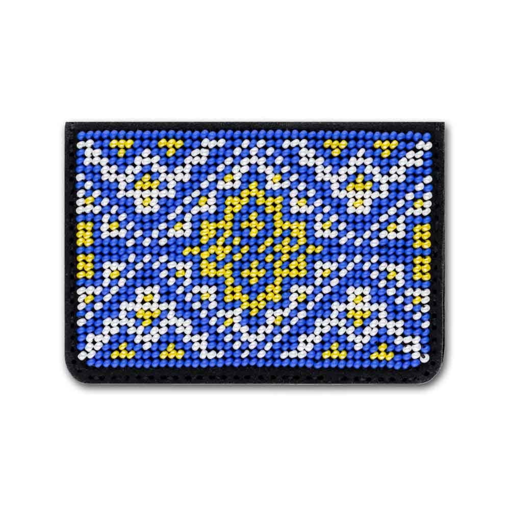 Bead embroidery kit on artificial leather FLBB-062