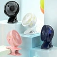 thumbnail image 5 of Ventilador portátil con carga USB, mini ventilador de escritorio con clip de 360 grados, 5 of 5