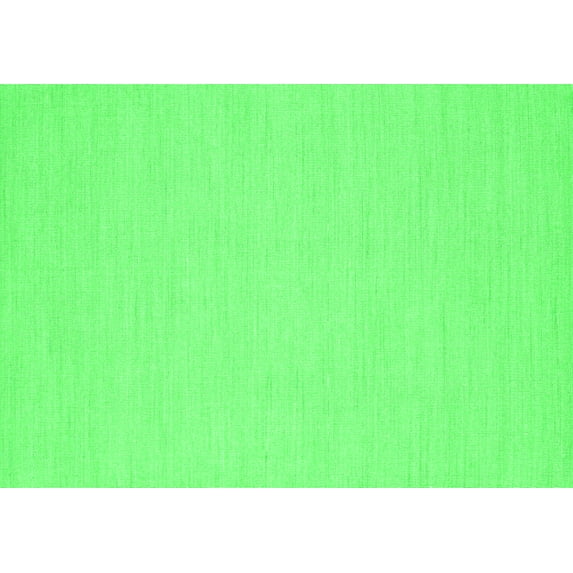 Ahgly Company Indoor Rectangle Abstract Green Contemporary Area Rugs, 4' x 6'