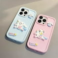 thumbnail image 2 of My Melody Sanrio Hello kitty Cinnamon Soft TPU Case For iPhone 15 14 13 12 11 Pro Max XR XS X 7 8 Plus SE2 Candy Painting Cover, 2 of 5