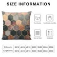 thumbnail image 5 of COMIO   Home Decorative Colorful Gradient Geometric Print Cozy Throw Pillow Cases Cushion Covers Shells for Couch Bed Sofa Farmhouse Manual, 5 of 5
