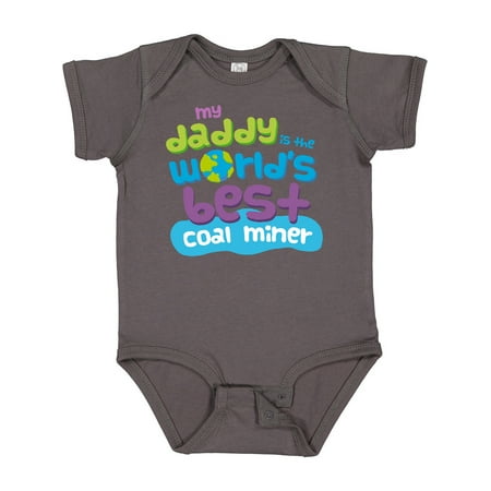 

Inktastic World’s Best Coal Miner Daddy Gift Baby Boy or Baby Girl Bodysuit