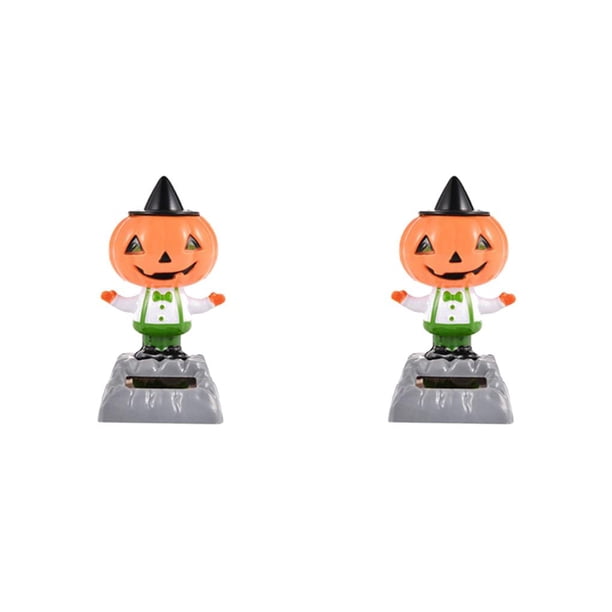 Matsuzay Decoración de dibujos animados de coche de escritorio de oficina de juguete de muñeca de calabaza de Halloween de baile con energía Solar Type3 NO3 Matsuzay CBP095445