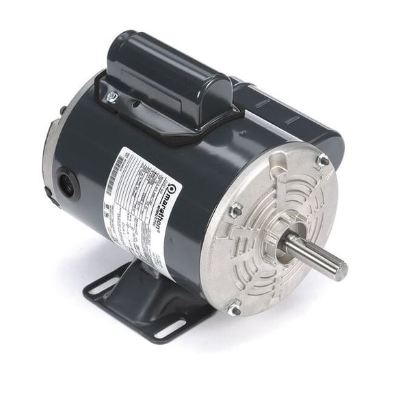 Leeson Motor,1/2 HP,1725 rpm,56,115/230V 056B17T20