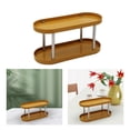 thumbnail image 5 of DOLITY Bathroom Storage Rack Makeup Organizer Cosmetic Coutertop Shower Shelf for Yellow, 5 of 5