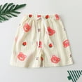 thumbnail image 2 of WRKEKC Casual Shorts for Girls, Girls Summer Shorts, Little Boys and Girls Summer Cute Printed Elastic Waist Loose Sports Shorts, 2 of 3