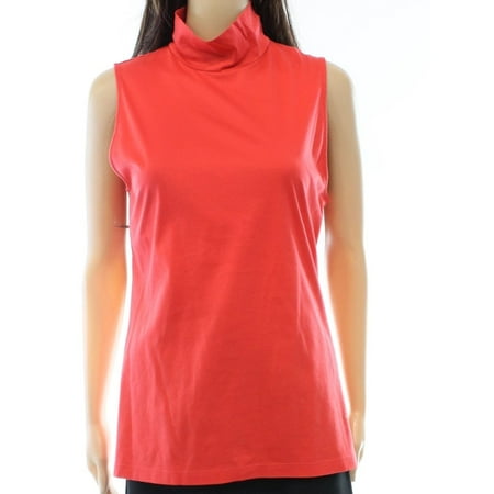 Ralph Lauren Mock Neck - Lauren Ralph Lauren NEW Pink Coral Women's Size XL Mock Neck Knit Top