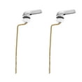 thumbnail image 1 of 2pcs Toilet Flush Handle Replacement Fits Side Mount Toilet Tank Lever Handles, 1 of 8