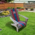thumbnail image 2 of Chicago Cubs Distressed Wood Adirondack Chair, 2 of 3