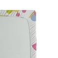 thumbnail image 2 of Ambesonne Tulip Fitted Sheet, Colorful Cartoon Garden, Twin Size, Pale Green Pale Blue, 2 of 2