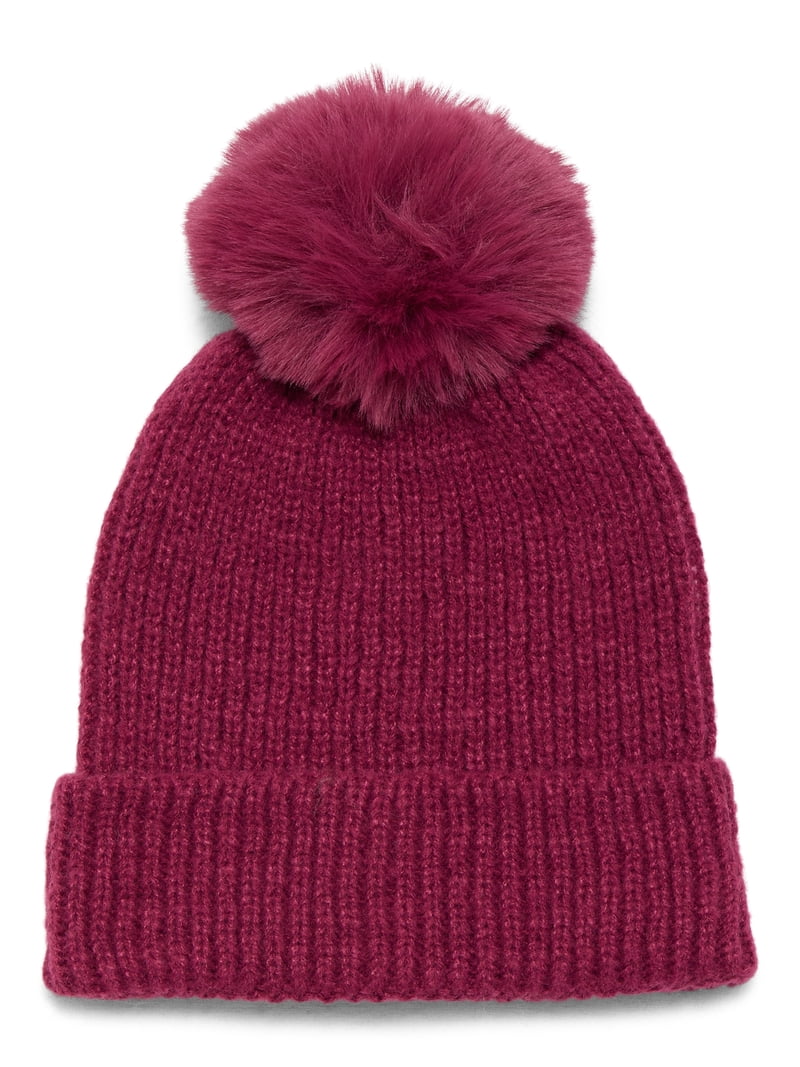Madden NYC Burgundy Beanie and Scarf Set Madden NYC Women main image 2