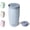 blue, variant on BOTTLE BOTTLE 16oz Insulated Coffee Tumbler with Push Button Lid, Leakproof Stainless Steel Travel Mug, Keeps Drinks Hot & Cold for 6 Hours, for Office & On the Go(Black)