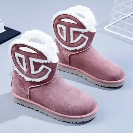 

Women‘s Winter Thermal Short Boots Fashion Design Slip On Snow Boots Women‘s Footwear