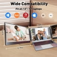 thumbnail image 3 of Extensor de monitor para portátil TXV de 14 pulgadas 1080P FHD HDMI/USB-C, 3 of 7