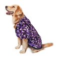 thumbnail image 3 of Dog Hoodie Pet Clothes Purple Camouflage Sweater Sweatshirts Pullover Coat for Large Medium Dogs Small, 3 of 7