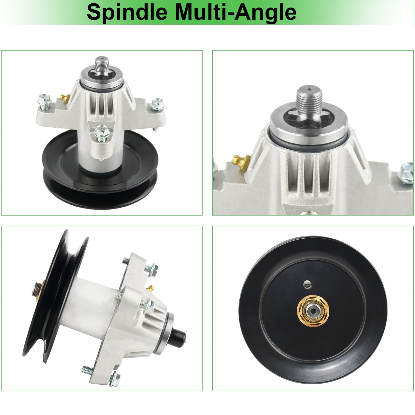OakTen Replacement Mower Deck Spindle Assembly for Cub Cadet MTD Troy Bilt 618-04126 618-04126A 918-04125 918-04125B 918-04125C 918-04126 918-04126A 918-04126B 50 54 inch Deck