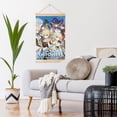 thumbnail image 6 of Genshin Impact Wooden Shaft Hanging Poster Home Decor Poster Wall Art Painting For Living Room Bedroom 20"X30", 6 of 7