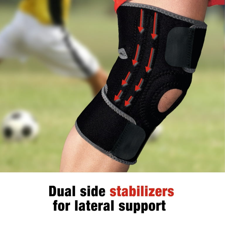 ACE Brand Knee Support with Side Stabilizers, Adjustable ACE Brand Knee Support with Side Stabilizers, Adjustable
