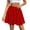 Red, variant on Tqcoqu Women's Skirt Basic Mini Skater Skirt 2026 Summer Skirts Stretchable High Waist A-Line Party Club Skirts