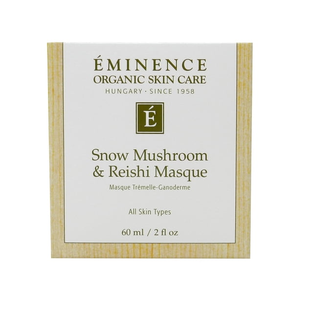 Mascarilla facial Eminence Organic Setas de Nieve y Reishi, 60 ml