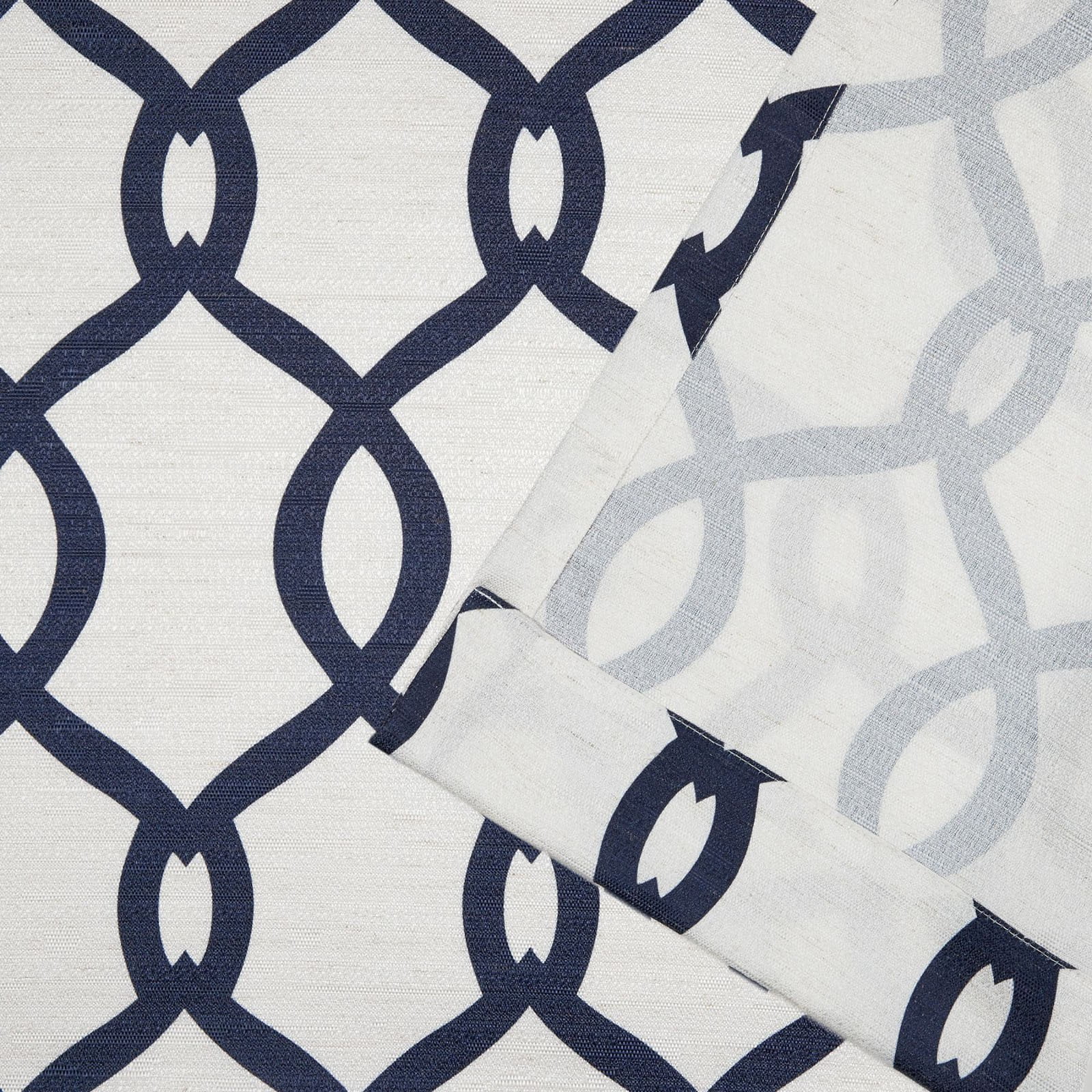 Exclusive Home Kochi Linen Blend Hidden Tab Top Curtain Panel Pair