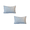 Blue, variant on 2Pcs Gingham Pillowcases Standard Size Pillow Plaid Pillowcases, Grid Checkered Gingham Washed Cotton Pillow Covers with Envelope Closure, Soft & Durable (29''x19'',Blue)