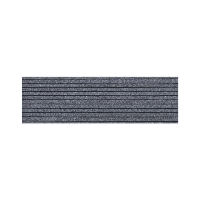 Vwrxbz Horizontal Striped Brushed Stair Mat Household Step Mat Absorbent Non Slip Sound Insulation Carpet