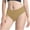 Khaki, variant on loopsun Womens Briefs,Women's Oversized Cotton Underwear With A Medium High Waist
