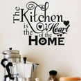 thumbnail image 2 of Thinsony PVC Kitchen Letters Wall Stickers Decorations Wallpaper Removable Decals 1Set, 2 of 6