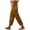 Brown, variant on EDFBUYKRS Female Women Pants Casual Women Pants Wide Leg Petite Womens Daily Elastic Waist Workout Trousers Solid Long Pants Loose Casual Trousers Xxl