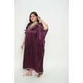 thumbnail image 4 of Oussum Plus Size Embroidered Kaftan Dresses for Women Long Solid Caftan Dress, 4 of 8