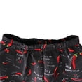 thumbnail image 4 of CUnisex Chef Pants Hotel Restaurante Uniforme Chef Pants ones Chilli Print Impresión de chile Sharpla Pantalones de chef unisex, 4 of 8